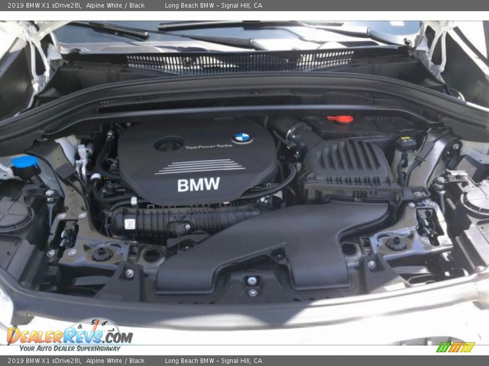 2019 BMW X1 sDrive28i Alpine White / Black Photo #9
