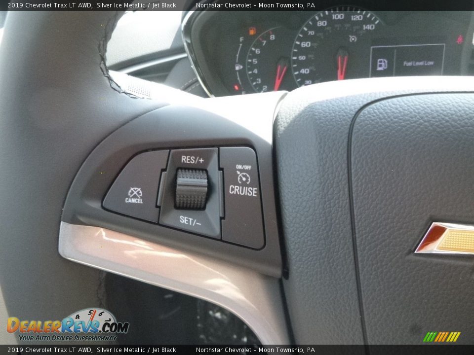 2019 Chevrolet Trax LT AWD Silver Ice Metallic / Jet Black Photo #18