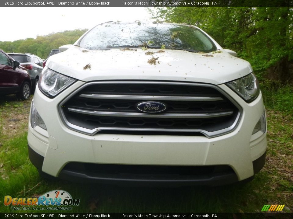 2019 Ford EcoSport SE 4WD Diamond White / Ebony Black Photo #4