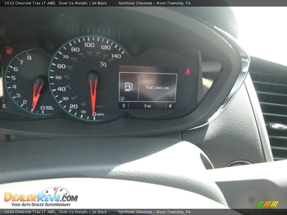 2019 Chevrolet Trax LT AWD Silver Ice Metallic / Jet Black Photo #19