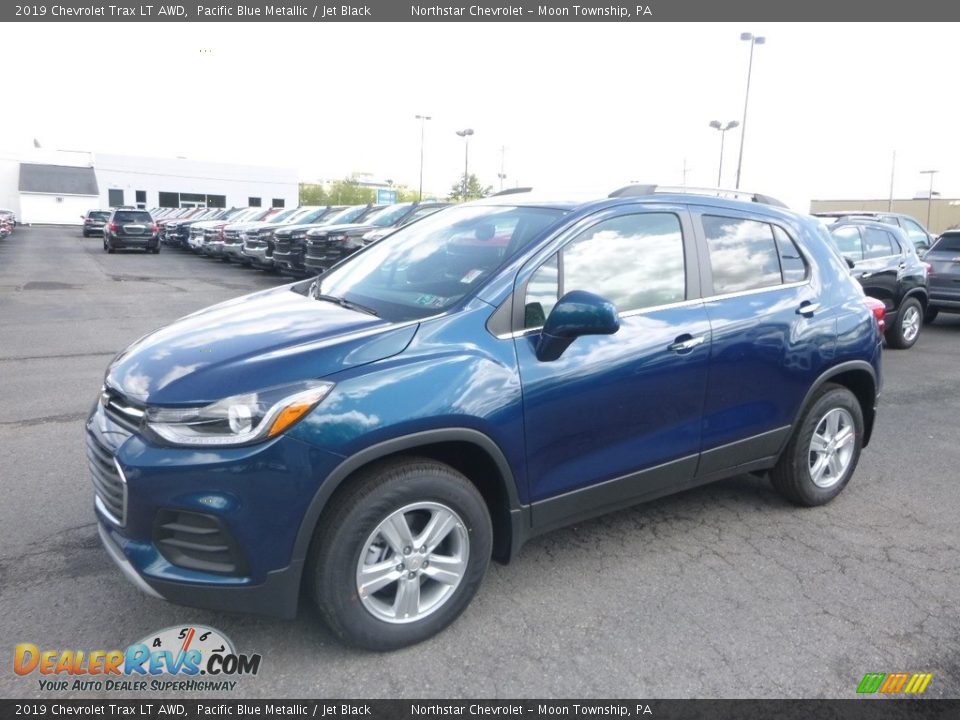 2019 Chevrolet Trax LT AWD Pacific Blue Metallic / Jet Black Photo #1