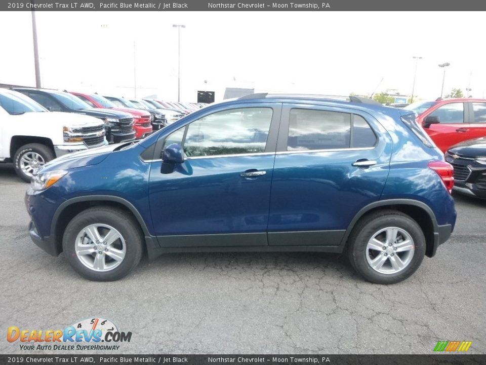 2019 Chevrolet Trax LT AWD Pacific Blue Metallic / Jet Black Photo #2