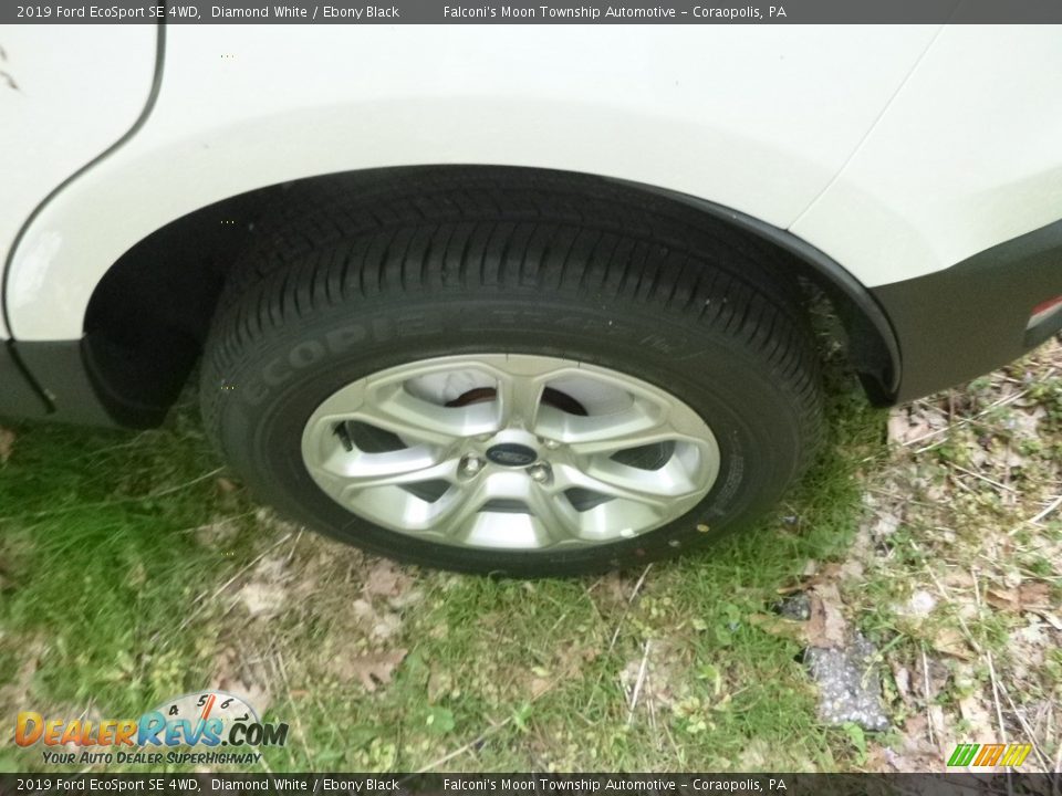 2019 Ford EcoSport SE 4WD Diamond White / Ebony Black Photo #7