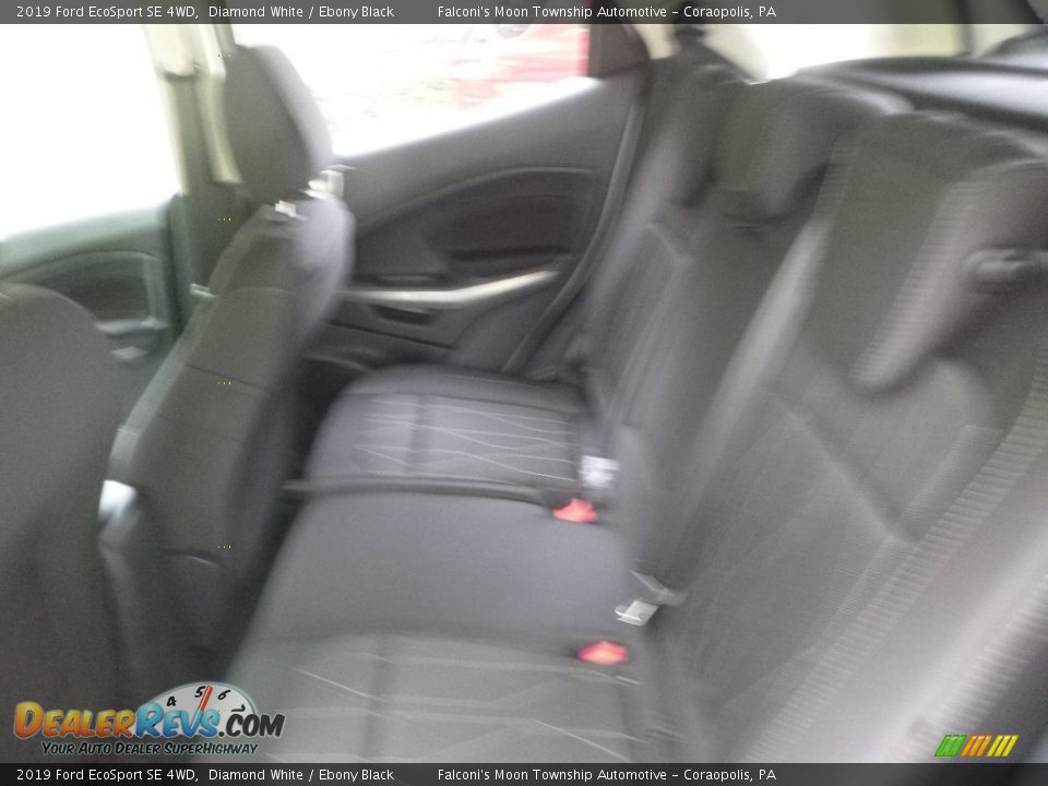2019 Ford EcoSport SE 4WD Diamond White / Ebony Black Photo #8