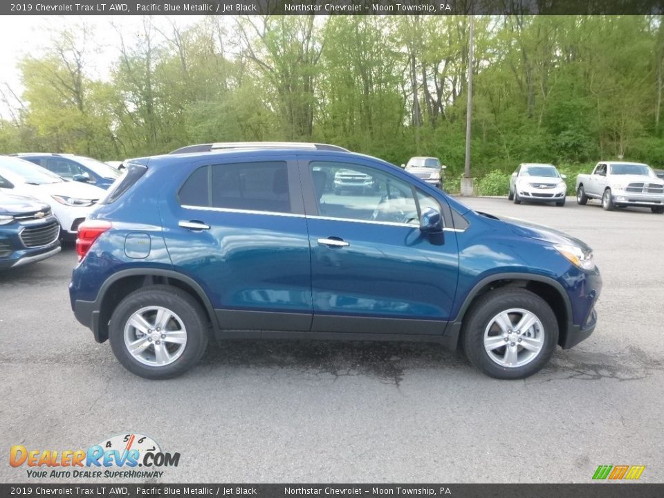 2019 Chevrolet Trax LT AWD Pacific Blue Metallic / Jet Black Photo #6