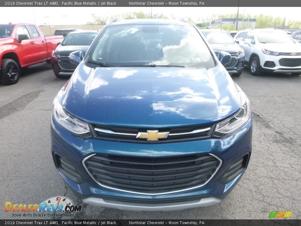 2019 Chevrolet Trax LT AWD Pacific Blue Metallic / Jet Black Photo #8