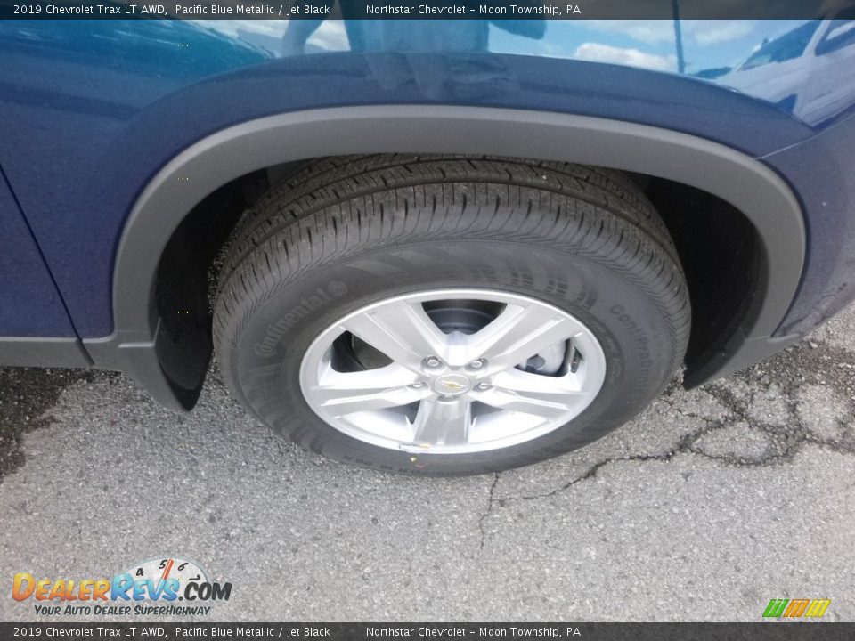 2019 Chevrolet Trax LT AWD Pacific Blue Metallic / Jet Black Photo #9