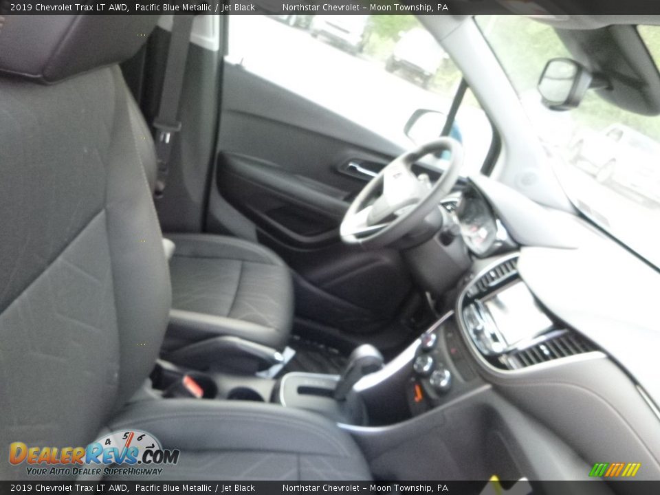 2019 Chevrolet Trax LT AWD Pacific Blue Metallic / Jet Black Photo #10