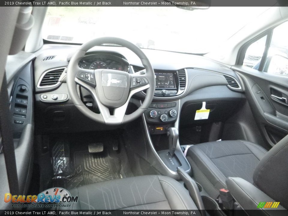 2019 Chevrolet Trax LT AWD Pacific Blue Metallic / Jet Black Photo #13