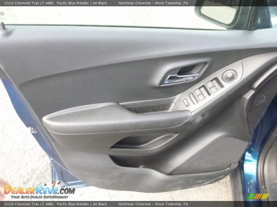 2019 Chevrolet Trax LT AWD Pacific Blue Metallic / Jet Black Photo #14
