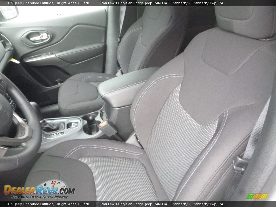 2019 Jeep Cherokee Latitude Bright White / Black Photo #15