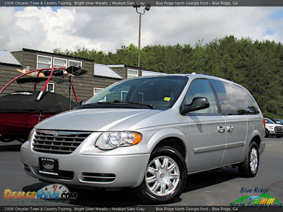 2006 Chrysler Town & Country Touring Bright Silver Metallic / Medium Slate Gray Photo #1