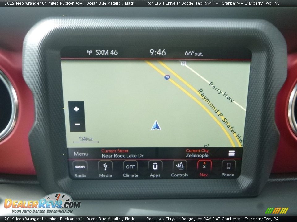 Navigation of 2019 Jeep Wrangler Unlimited Rubicon 4x4 Photo #17