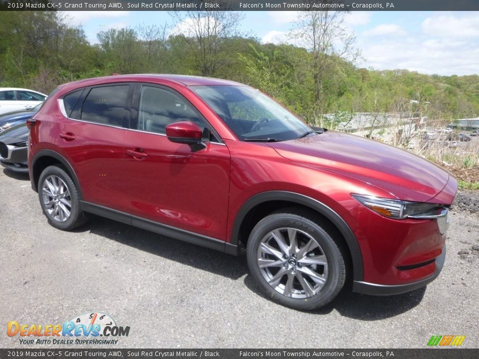 2019 Mazda CX-5 Grand Touring AWD Soul Red Crystal Metallic / Black Photo #3