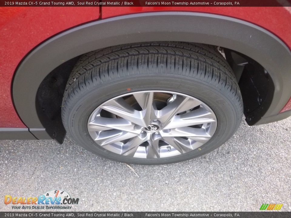 2019 Mazda CX-5 Grand Touring AWD Soul Red Crystal Metallic / Black Photo #7