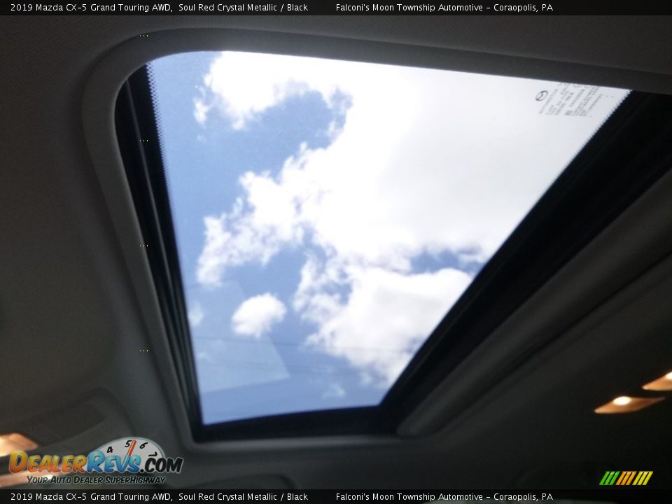 2019 Mazda CX-5 Grand Touring AWD Soul Red Crystal Metallic / Black Photo #13