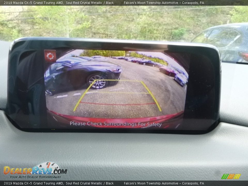 2019 Mazda CX-5 Grand Touring AWD Soul Red Crystal Metallic / Black Photo #14