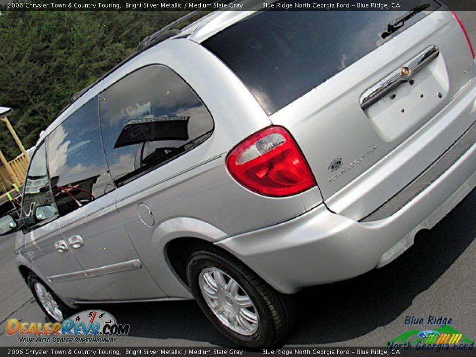 2006 Chrysler Town & Country Touring Bright Silver Metallic / Medium Slate Gray Photo #26