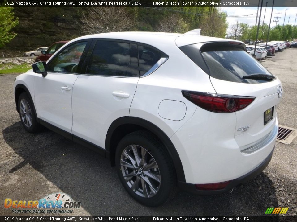 2019 Mazda CX-5 Grand Touring AWD Snowflake White Pearl Mica / Black Photo #6