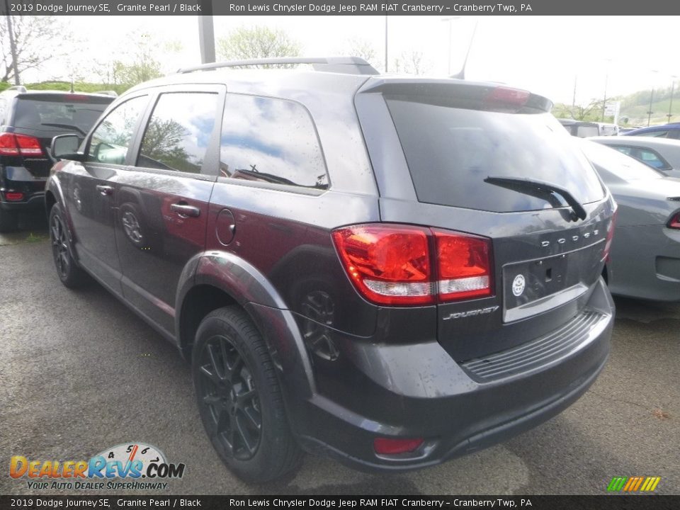 2019 Dodge Journey SE Granite Pearl / Black Photo #3