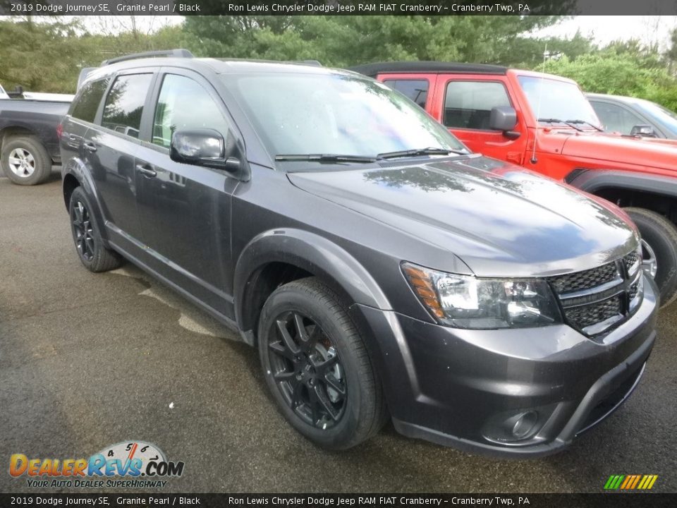 2019 Dodge Journey SE Granite Pearl / Black Photo #6