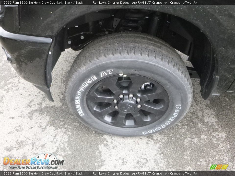 2019 Ram 3500 Big Horn Crew Cab 4x4 Black / Black Photo #2