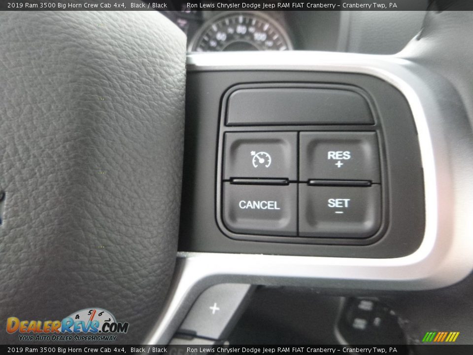2019 Ram 3500 Big Horn Crew Cab 4x4 Steering Wheel Photo #19