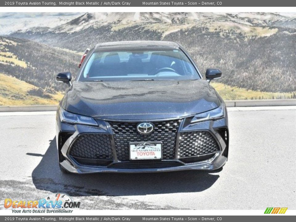 2019 Toyota Avalon Touring Midnight Black Metallic / Ash/Dark Gray Photo #2
