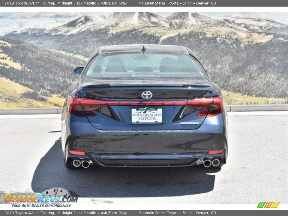 2019 Toyota Avalon Touring Midnight Black Metallic / Ash/Dark Gray Photo #4