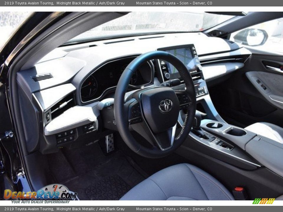 2019 Toyota Avalon Touring Midnight Black Metallic / Ash/Dark Gray Photo #5