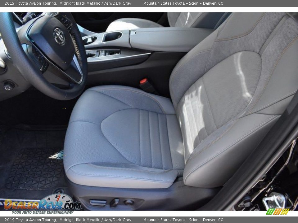 2019 Toyota Avalon Touring Midnight Black Metallic / Ash/Dark Gray Photo #6