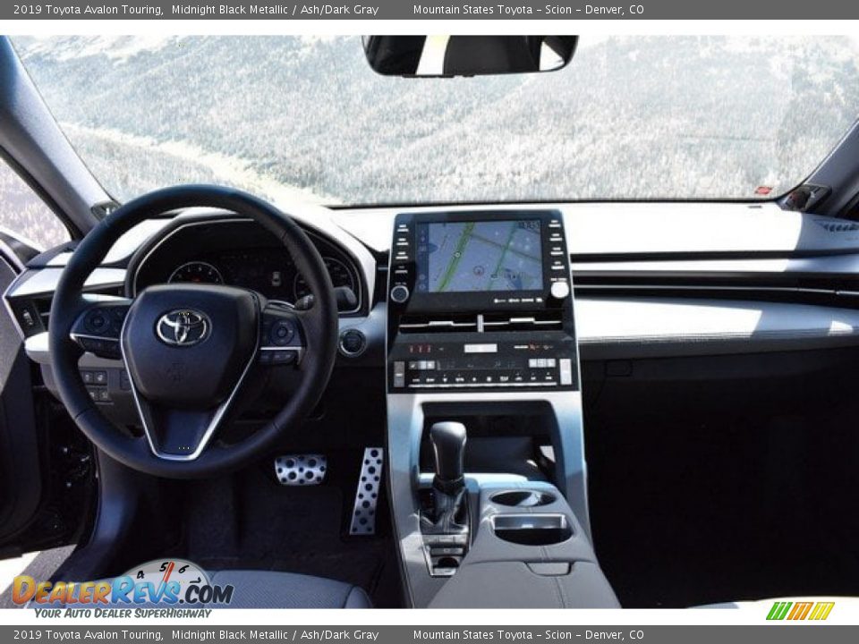 2019 Toyota Avalon Touring Midnight Black Metallic / Ash/Dark Gray Photo #7