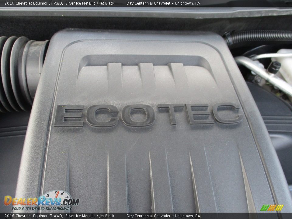 2016 Chevrolet Equinox LT AWD Silver Ice Metallic / Jet Black Photo #23