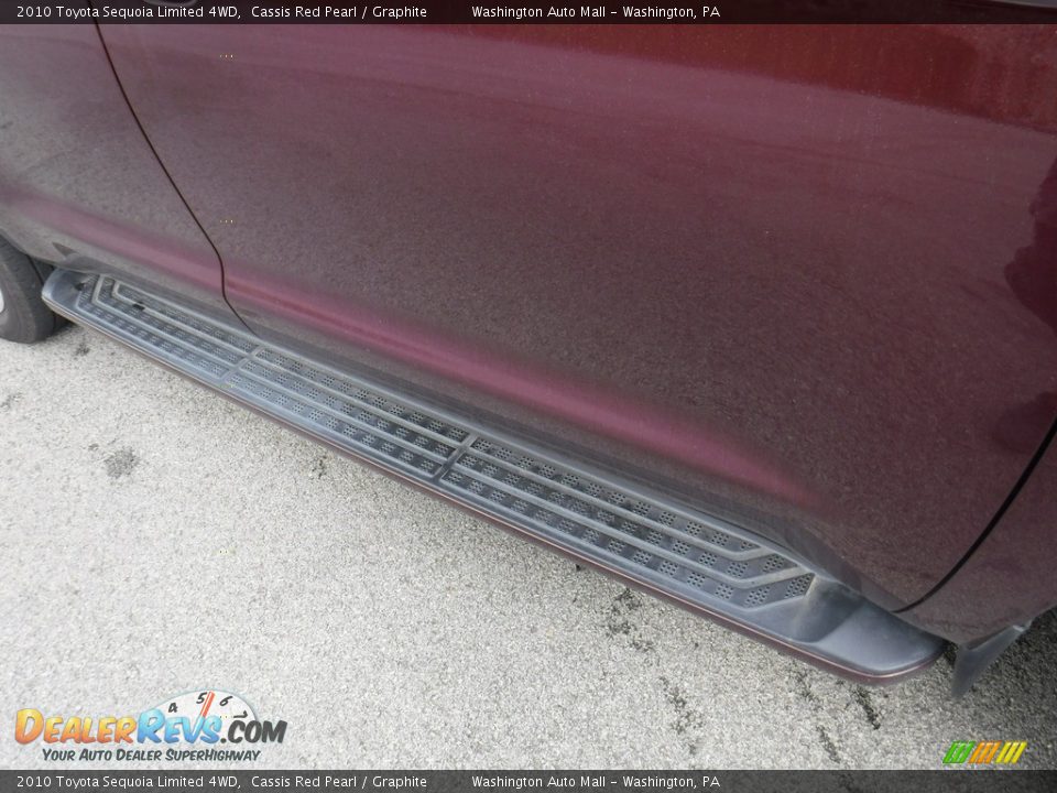 2010 Toyota Sequoia Limited 4WD Cassis Red Pearl / Graphite Photo #3