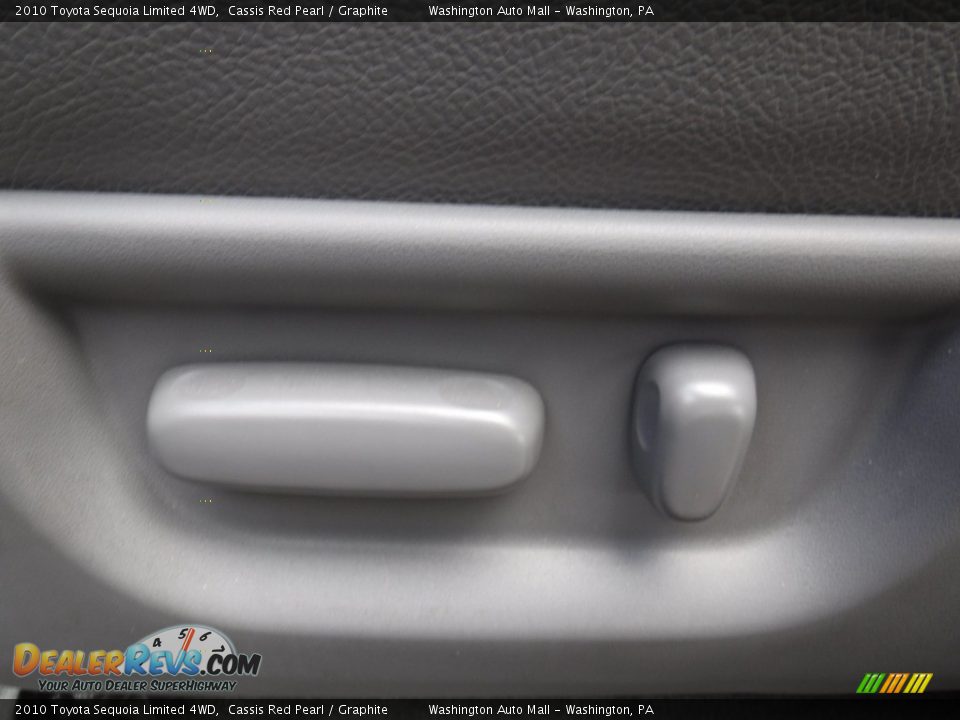 2010 Toyota Sequoia Limited 4WD Cassis Red Pearl / Graphite Photo #14