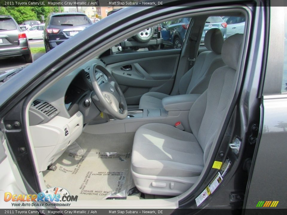 2011 Toyota Camry LE Magnetic Gray Metallic / Ash Photo #12