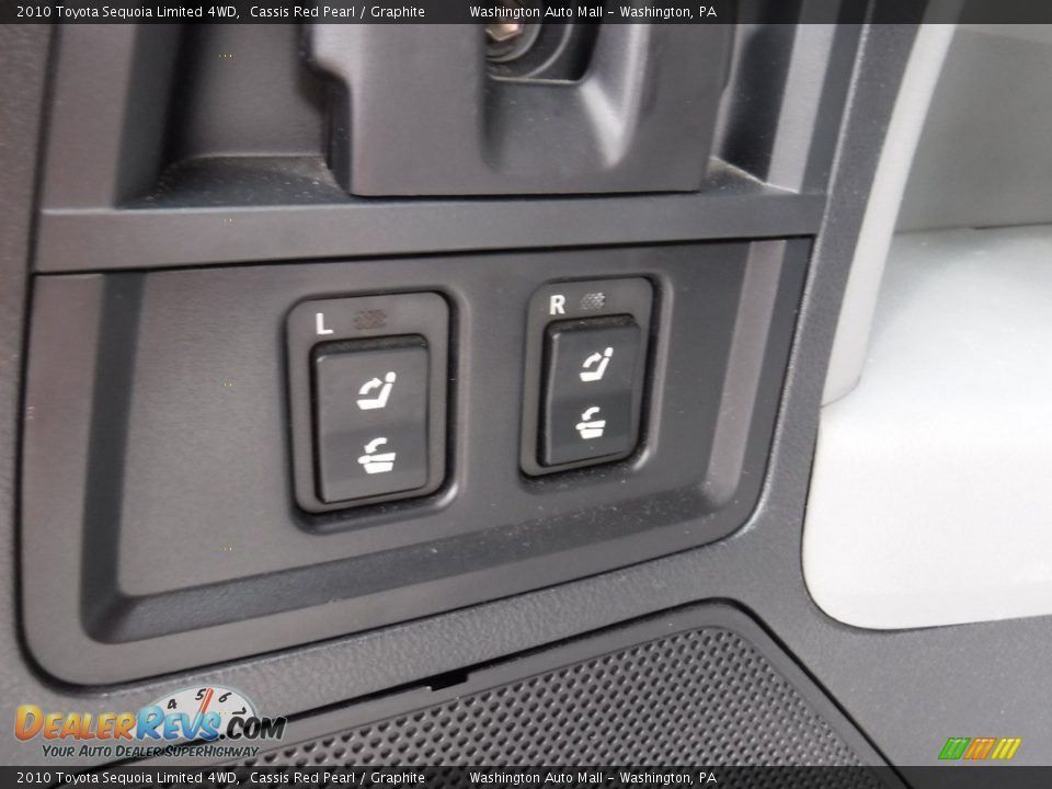 2010 Toyota Sequoia Limited 4WD Cassis Red Pearl / Graphite Photo #27