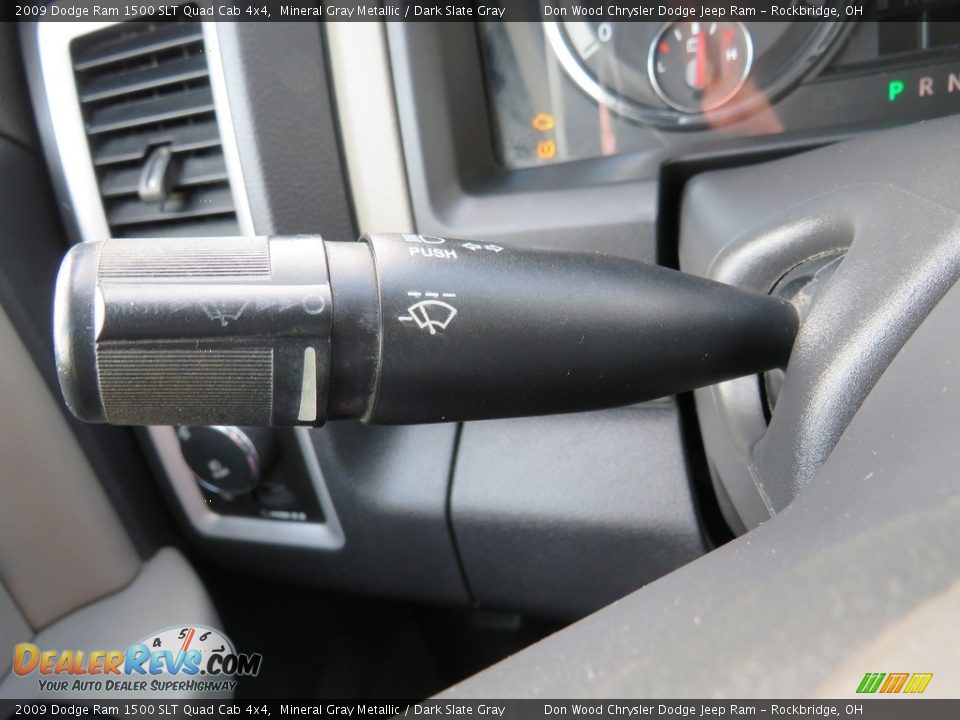 2009 Dodge Ram 1500 SLT Quad Cab 4x4 Mineral Gray Metallic / Dark Slate Gray Photo #20