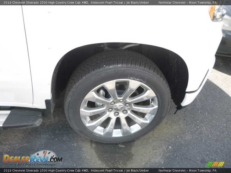 2019 Chevrolet Silverado 1500 High Country Crew Cab 4WD Iridescent Pearl Tricoat / Jet Black/Umber Photo #2