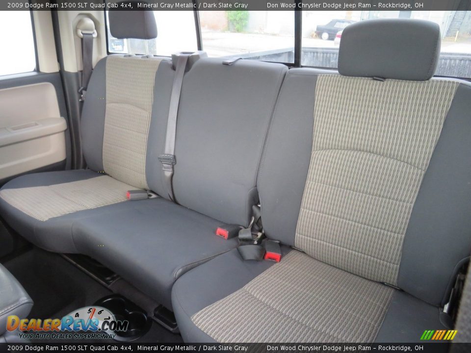 2009 Dodge Ram 1500 SLT Quad Cab 4x4 Mineral Gray Metallic / Dark Slate Gray Photo #27