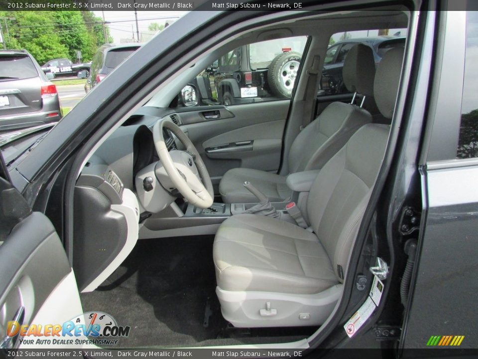 2012 Subaru Forester 2.5 X Limited Dark Gray Metallic / Black Photo #13