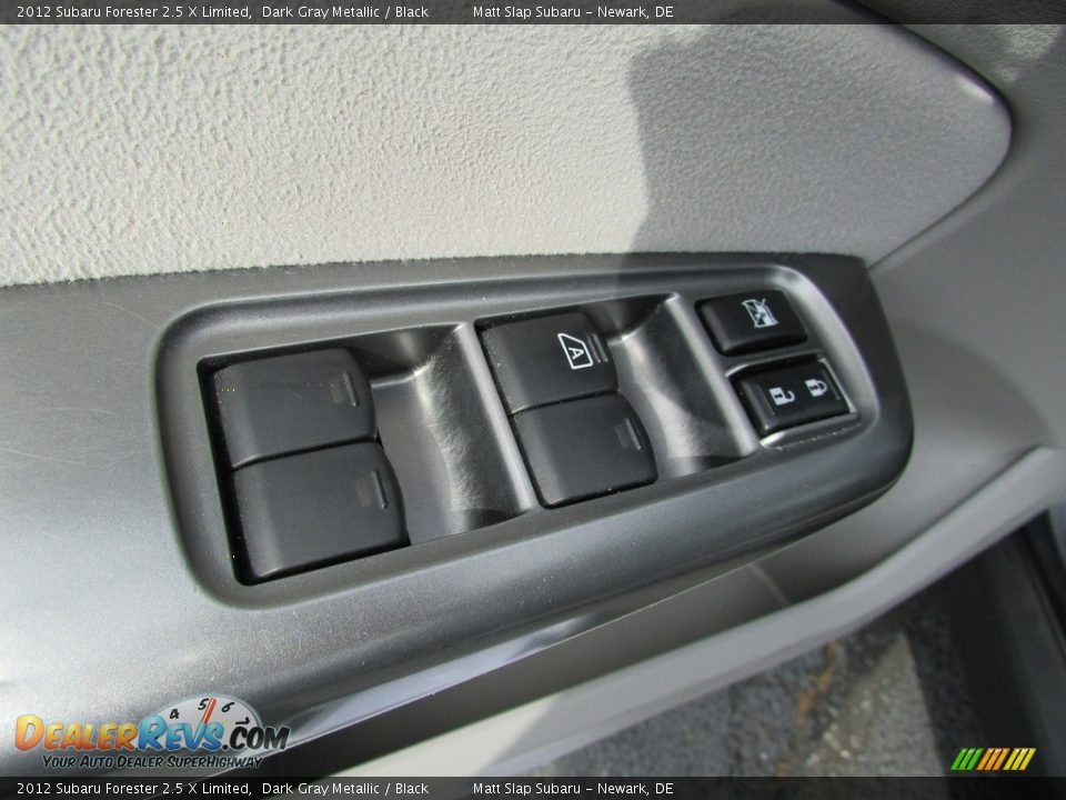 2012 Subaru Forester 2.5 X Limited Dark Gray Metallic / Black Photo #15