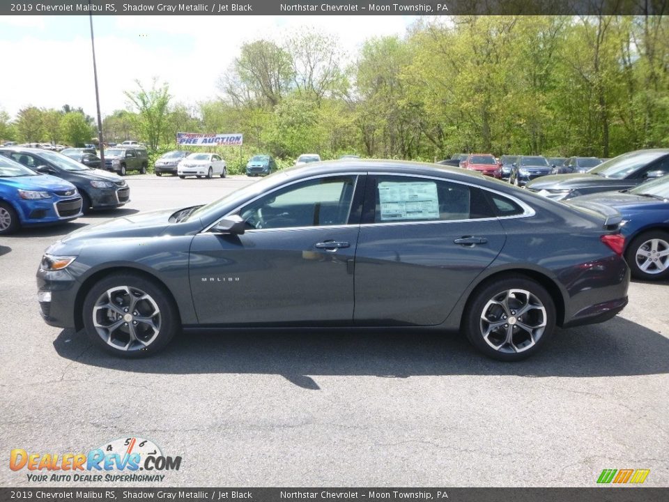 2019 Chevrolet Malibu RS Shadow Gray Metallic / Jet Black Photo #2