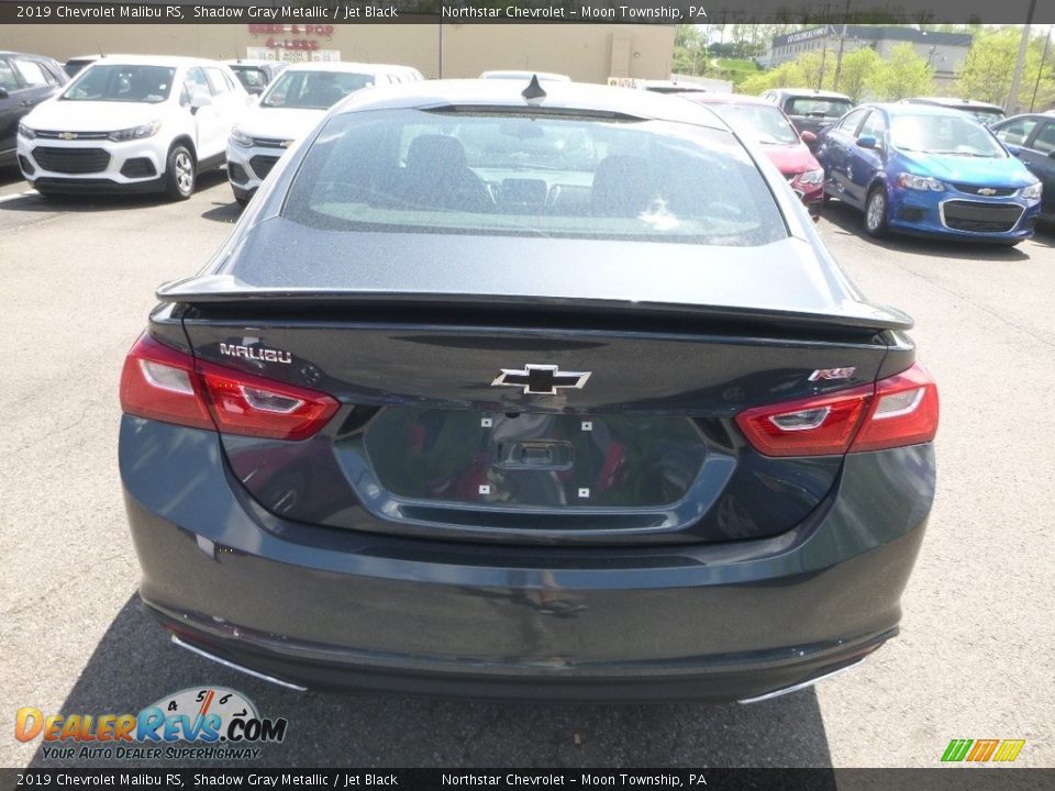 2019 Chevrolet Malibu RS Shadow Gray Metallic / Jet Black Photo #4