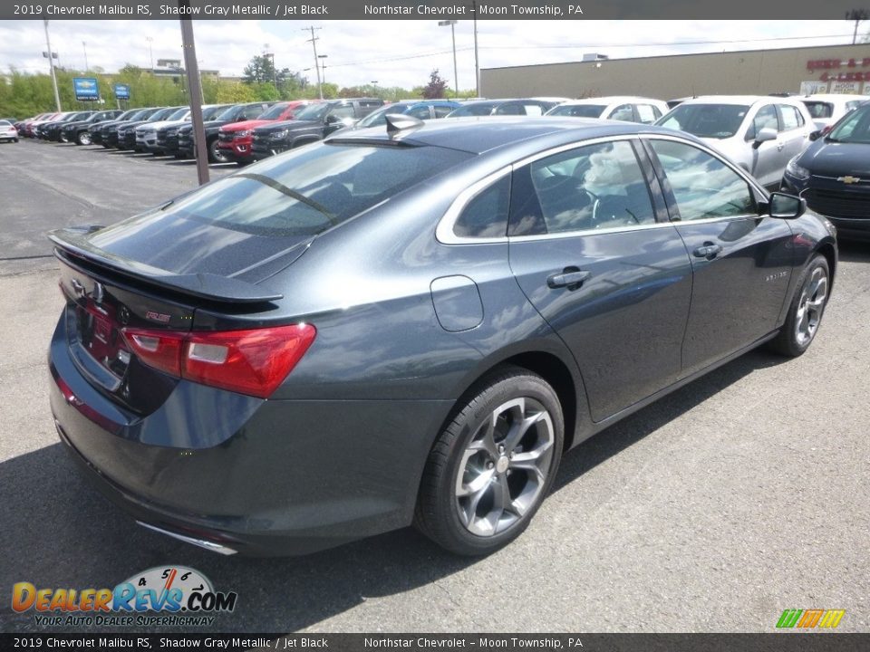 2019 Chevrolet Malibu RS Shadow Gray Metallic / Jet Black Photo #5