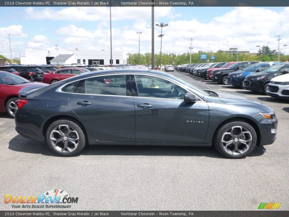 2019 Chevrolet Malibu RS Shadow Gray Metallic / Jet Black Photo #6