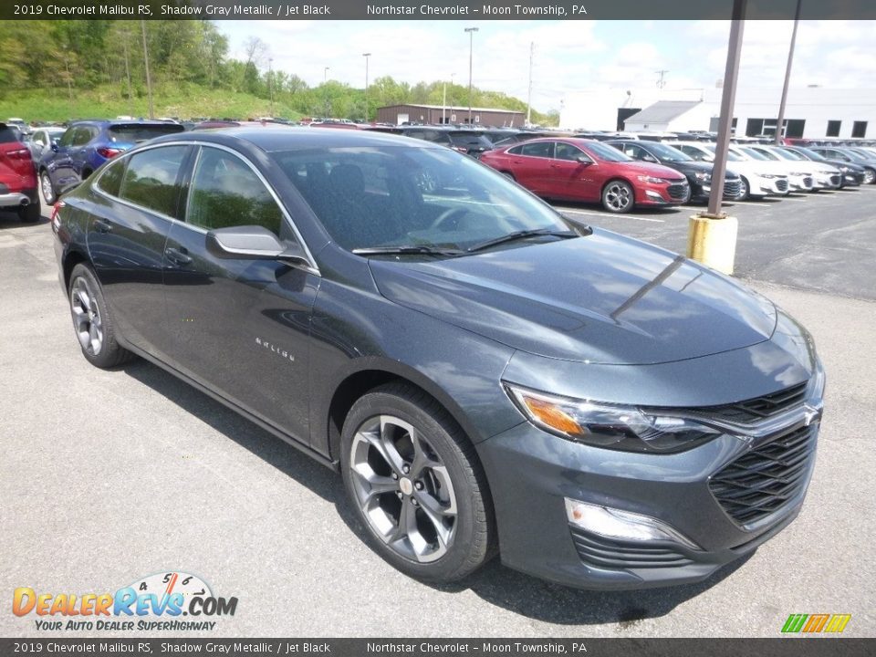 2019 Chevrolet Malibu RS Shadow Gray Metallic / Jet Black Photo #7