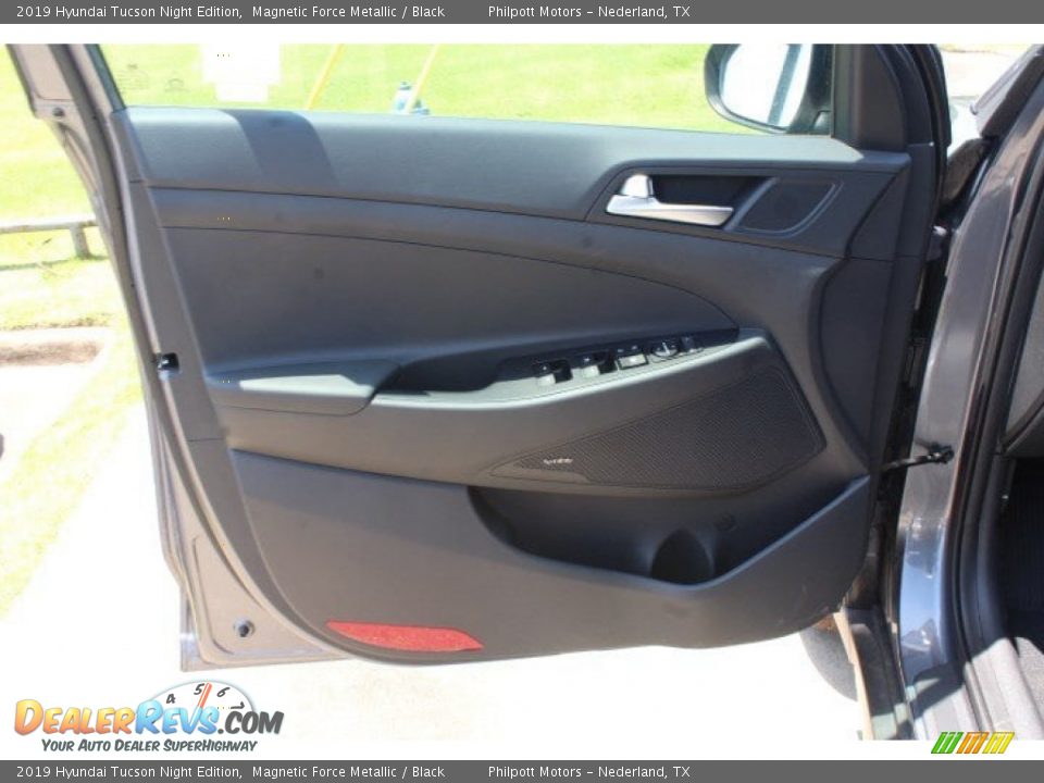 2019 Hyundai Tucson Night Edition Magnetic Force Metallic / Black Photo #8