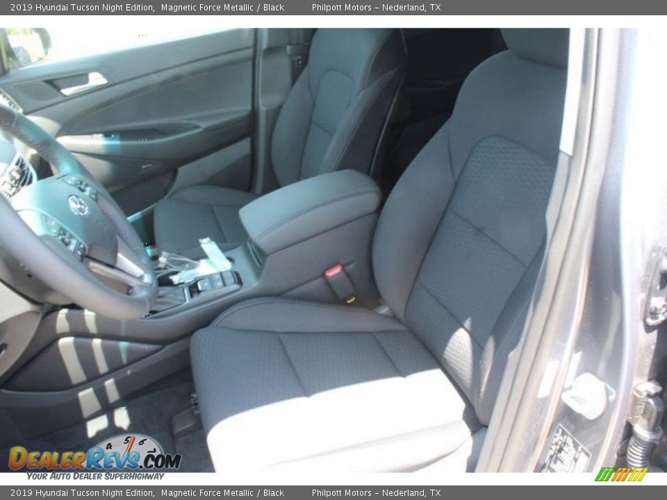 2019 Hyundai Tucson Night Edition Magnetic Force Metallic / Black Photo #9