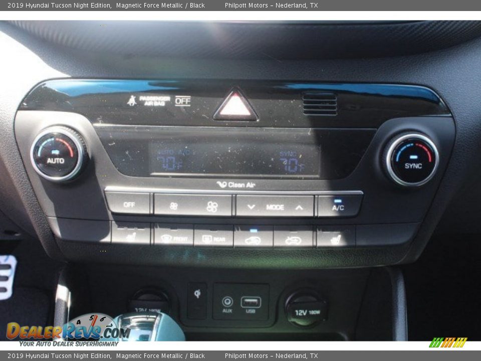 2019 Hyundai Tucson Night Edition Magnetic Force Metallic / Black Photo #11